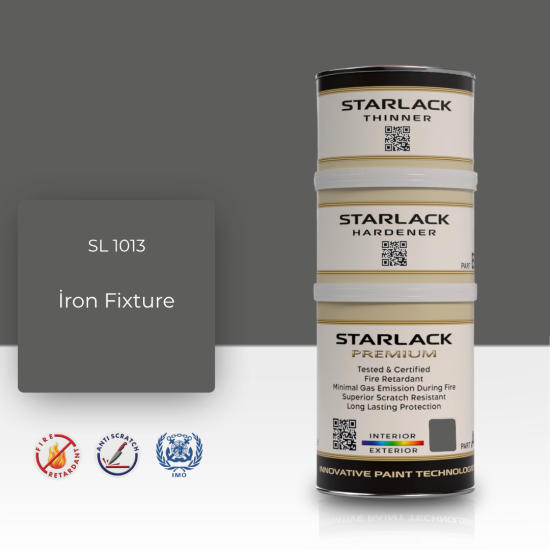 STARLACK SL 1013 İRON FİXTURE İPEK MAT BOYA 1,5 LT STARLACK SL 1013 İRON FİXTURE İPEK MAT BOYA 1,5 LT