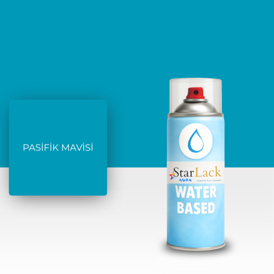 STARLACK AURA PASİFİK MAVİSİ SPREY BOYA 400 ML STARLACK AURA PASİFİK MAVİSİ SPREY BOYA 400 ML