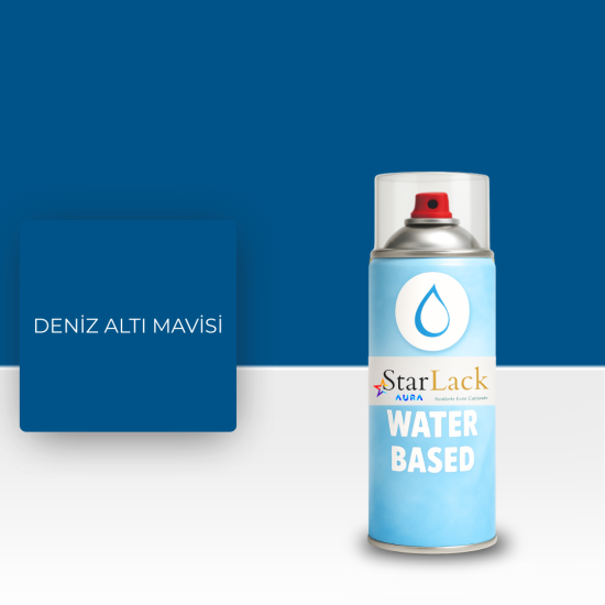 STARLACK AURA DENİZ ALTI MAVİSİ SPREY BOYA 400 ML STARLACK AURA DENİZ ALTI MAVİSİ SPREY BOYA 400 ML