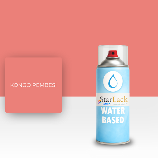 STARLACK AURA KONGO PEMBESİ SPREY BOYA 400 ML STARLACK AURA KONGO PEMBESİ SPREY BOYA 400 ML