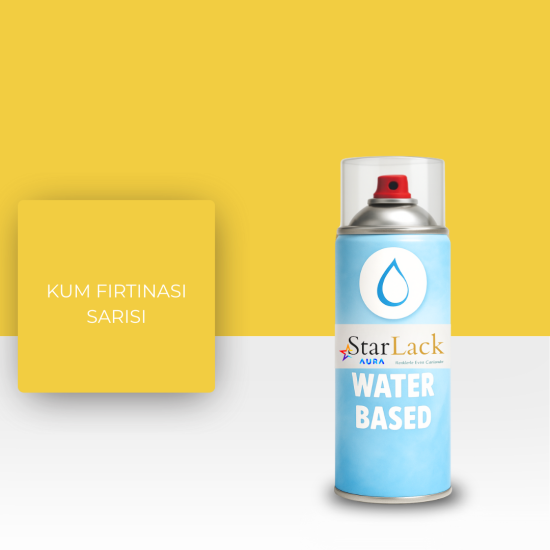STARLACK AURA KUM FIRTINASI SARISI SPREY BOYA 400 ML STARLACK AURA KUM FIRTINASI SARISI SPREY BOYA 400 ML