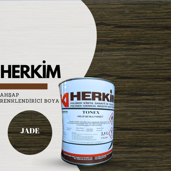 HERKİM TONEX AHŞAP RENKLENDİRİCİ JADE BOYA 2,5 LT HERKİM TONEX AHŞAP RENKLENDİRİCİ JADE BOYA 2,5 LT