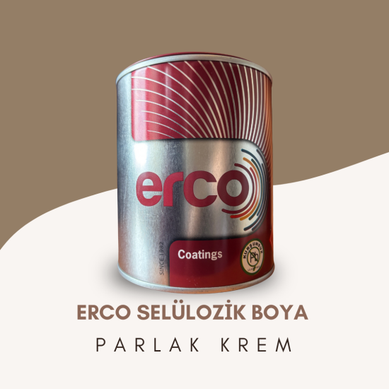 ERCO SELÜLOZİK BOYA PARLAK KREM 0,750 KG/ 2,5 KG ERCO SELÜLOZİK BOYA PARLAK KREM 0,750 KG/ 2,5 KG