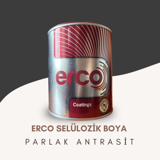 ERCO SELÜLOZİK BOYA PARLAK ANTRASİT   0,750 KG/ 2,5 KG 