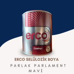 ERCO SELÜLOZİK BOYA PARLAK PARLEMENT MAVİ    0,750 KG/ 2,5 KG 