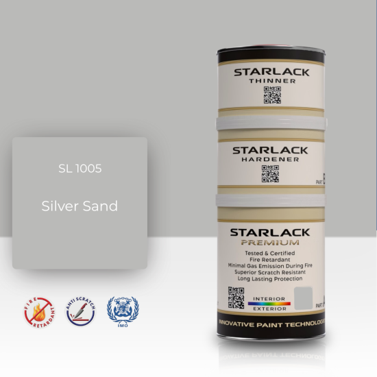 STARLACK SİLVER SAND BOYA 1,5 LT STARLACK SİLVER SAND BOYA 1,5 LT