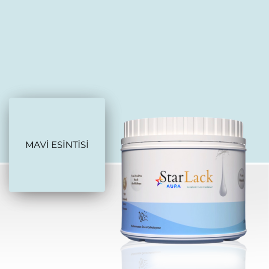 STARLACK AURA BOYA MAVİ ESİNTİSİ 250ML-500ML-1000ML STARLACK AURA BOYA MAVİ ESİNTİSİ 250ML-500ML-1000ML