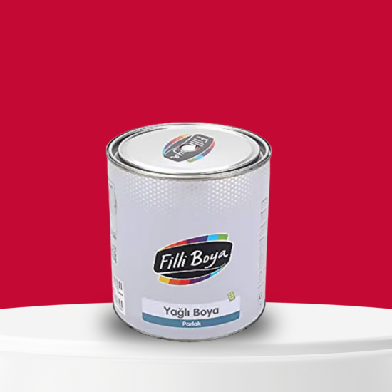 Filli Boya Yağlı Boya Parlak Bayrak Kırmızı 0,750 lt Filli Boya Yağlı Boya Parlak Bayrak Kırmızı 0,750 lt