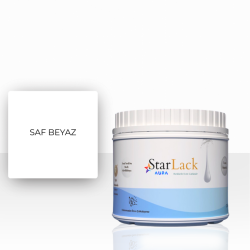 STARLACK AURA BOYA SAF BEYAZ 250ML-500ML-1000ML