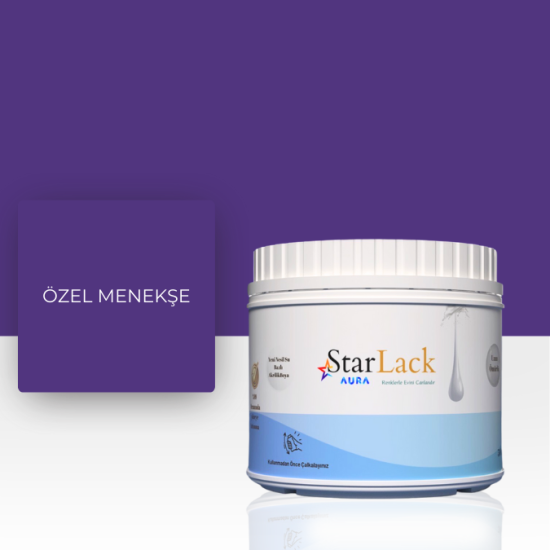 STARLACK AURA BOYA ÖZEL MENEKŞE 250ML-500ML-1000ML STARLACK AURA BOYA ÖZEL MENEKŞE 250ML-500ML-1000ML