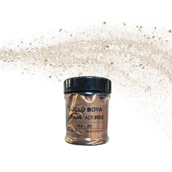 TOZ YALDIZ AÇIK BRONZ 02 0,250 GR TOZ YALDIZ AÇIK BRONZ 02 0,250 GR