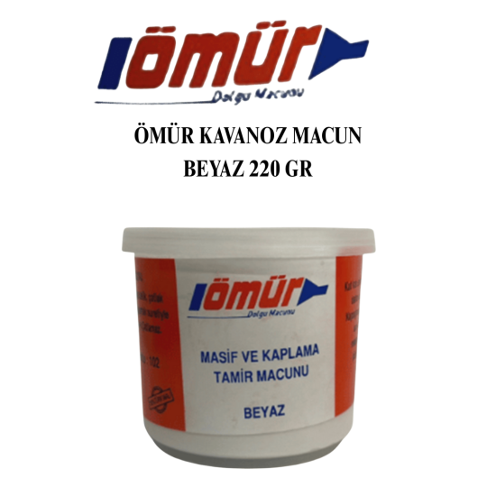 ÖMÜR KAVANOZ MACUN BEYAZ 220 GR ÖMÜR KAVANOZ MACUN BEYAZ 220 GR