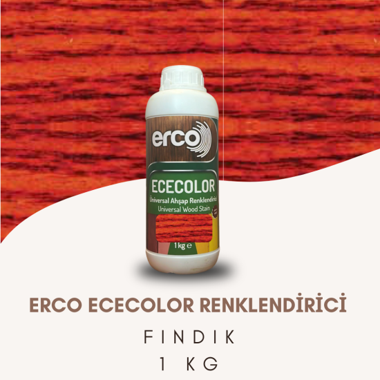 ERCO ECECOLOR RENKLENDİRİCİ FINDIK 1 KG ERCO ECECOLOR RENKLENDİRİCİ FINDIK 1 KG
