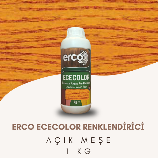 ERCO ECECOLOR RENKLENDİRİCİ AÇIK MEŞE 1 KG ERCO ECECOLOR RENKLENDİRİCİ AÇIK MEŞE 1 KG