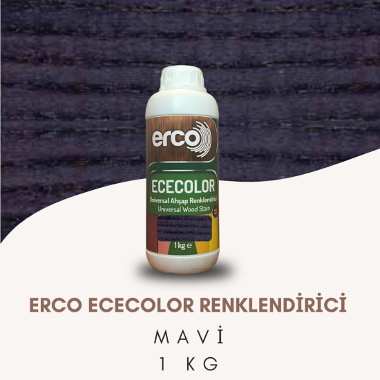 ERCO ECECOLOR RENKLENDİRİCİ MAVİ 1 KG ERCO ECECOLOR RENKLENDİRİCİ MAVİ 1 KG