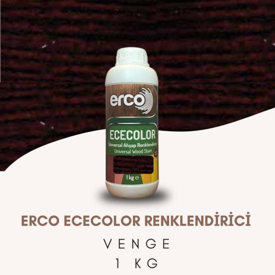ERCO ECECOLOR RENKLENDİRİCİ VENGE 1 KG ERCO ECECOLOR RENKLENDİRİCİ VENGE 1 KG