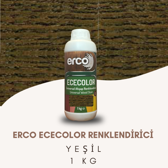 ERCO ECECOLOR RENKLENDİRİCİ YEŞİL 1 KG ERCO ECECOLOR RENKLENDİRİCİ YEŞİL 1 KG