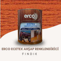 ERCO ECETEX AHŞAP RENKLENDİRİCİ FINDIK 0,750 LT/ 2,5 LT