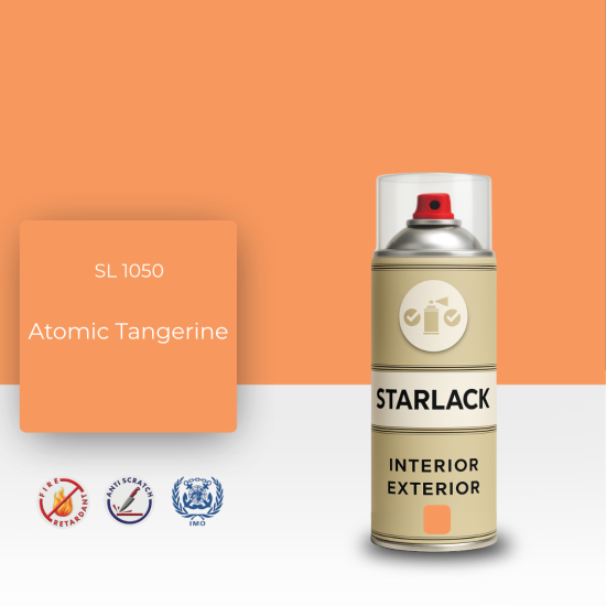 STARLACK SL 1050 ATOMİC TANGERİNE SPREY BOYA 400 ML STARLACK SL 1050 ATOMİC TANGERİNE SPREY BOYA 400 ML