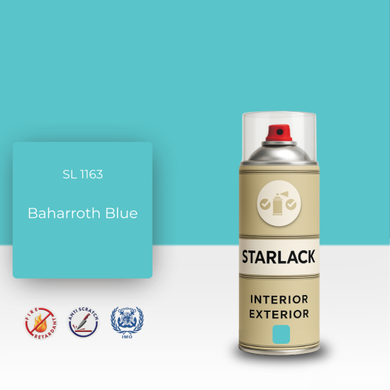 STARLACK SL 1163 BAHARROTH BLUE SPREY BOYA 400 ML STARLACK SL 1163 BAHARROTH BLUE SPREY BOYA 400 ML
