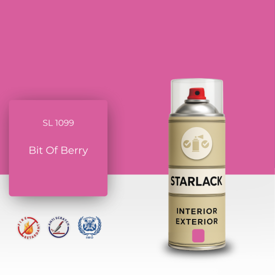 STARLACK SL 1099 BİT OF BERRY SPREY BOYA 400 ML STARLACK SL 1099 BİT OF BERRY SPREY BOYA 400 ML