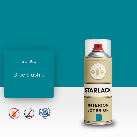 STARLACK SL 1160 BLUE SLUSHİE SPREY BOYA 400 ML STARLACK SL 1160 BLUE SLUSHİE SPREY BOYA 400 ML