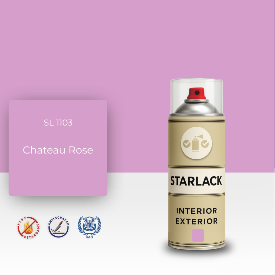 STARLACK SL 1103 CHATEAU ROSE SPREY BOYA 400 ML STARLACK SL 1103 CHATEAU ROSE SPREY BOYA 400 ML
