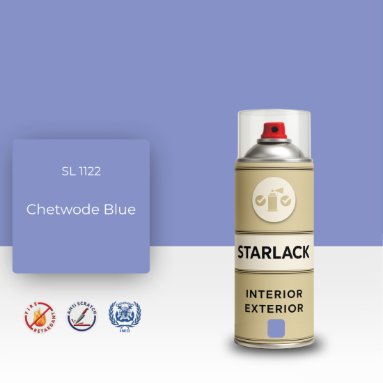 STARLACK SL 1122 CHETWODE BLUE SPREY BOYA 400 ML STARLACK SL 1122 CHETWODE BLUE SPREY BOYA 400 ML