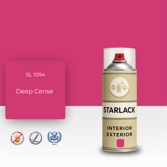 STARLACK SL 1094 DEEP CERİSE SPREY BOYA 400 ML STARLACK SL 1094 DEEP CERİSE SPREY BOYA 400 ML