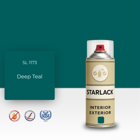 STARLACK SL 1173 DEEP TEAL SPREY BOYA 400 ML STARLACK SL 1173 DEEP TEAL SPREY BOYA 400 ML