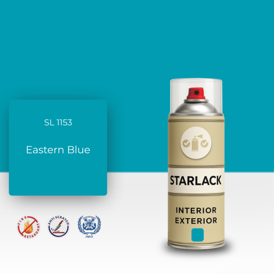 STARLACK SL 1153 EASTERN BLUE SPREY BOYA 400 ML STARLACK SL 1153 EASTERN BLUE SPREY BOYA 400 ML