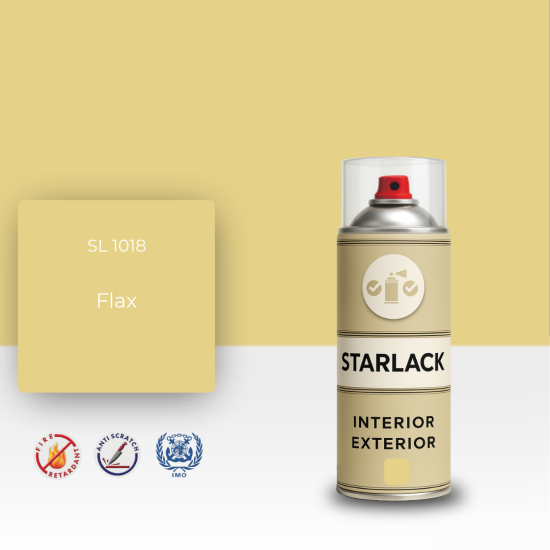 STARLACK SL 1018 FLAX SPREY BOYA 400 ML STARLACK SL 1018 FLAX SPREY BOYA 400 ML