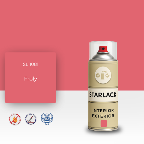 STARLACK SL 1081 FROLY SPREY BOYA 400 ML STARLACK SL 1081 FROLY SPREY BOYA 400 ML