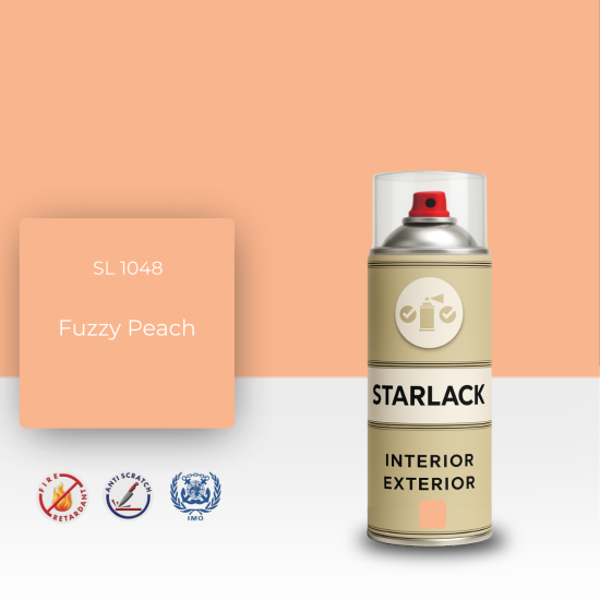 STARLACK SL 1048 FUZZY PEACH SPREY BOYA 400 ML STARLACK SL 1048 FUZZY PEACH SPREY BOYA 400 ML