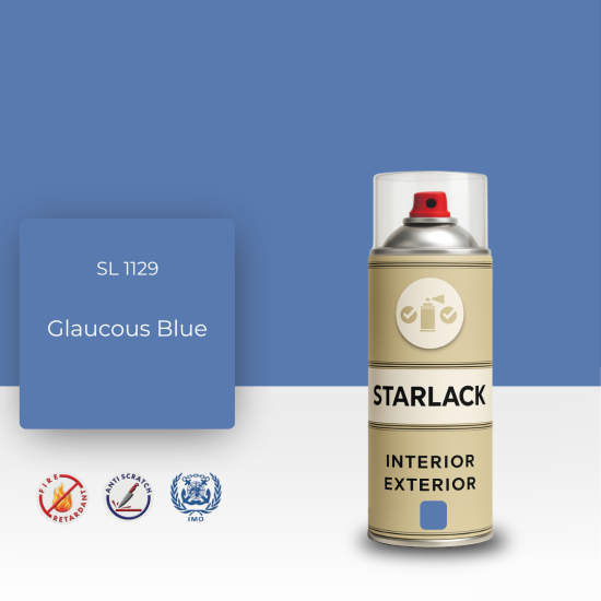 STARLACK SL 1129 GLAUCOUS BLUE SPREY BOYA 400 ML STARLACK SL 1129 GLAUCOUS BLUE SPREY BOYA 400 ML