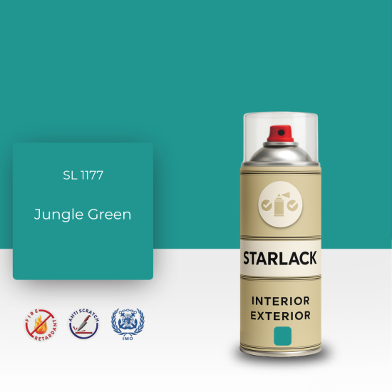 STARLACK SL 1177 JUNGLE GREEN SPREY BOYA 400 ML STARLACK SL 1177 JUNGLE GREEN SPREY BOYA 400 ML