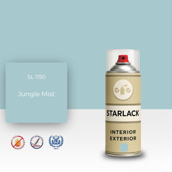 STARLACK SL 1150 JUNGLE MİST SPREY BOYA 400 ML STARLACK SL 1150 JUNGLE MİST SPREY BOYA 400 ML