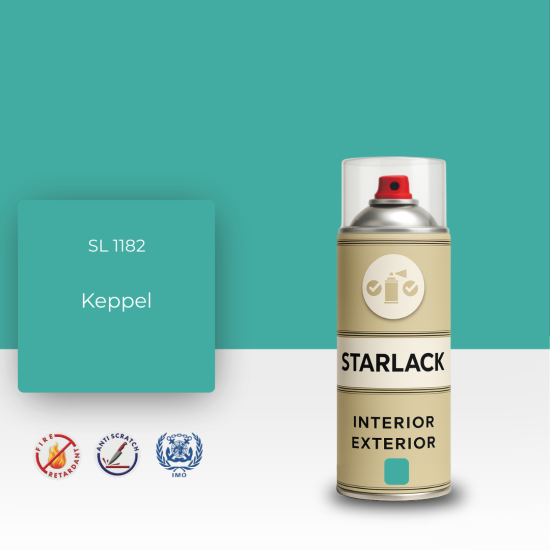 STARLACK SL 1182 KEPPEL SPREY BOYA 400 ML STARLACK SL 1182 KEPPEL SPREY BOYA 400 ML