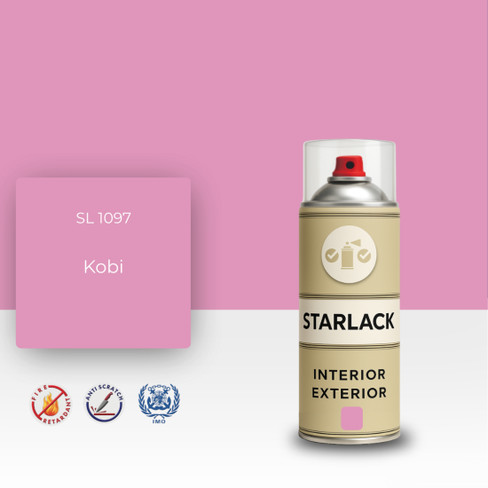 STARLACK SL 1097 KOBİ SPREY BOYA 400 ML STARLACK SL 1097 KOBİ SPREY BOYA 400 ML
