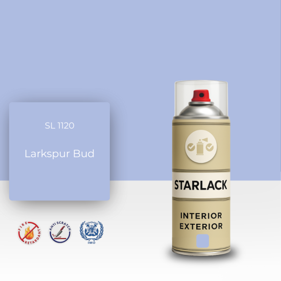 STARLACK SL 1120 LARKSPUR BUD SPREY BOYA 400 ML STARLACK SL 1120 LARKSPUR BUD SPREY BOYA 400 ML