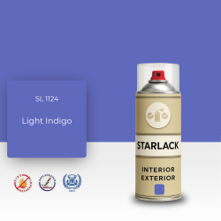 STARLACK SL 1124 LİGHT INDİGO SPREY BOYA 400 ML