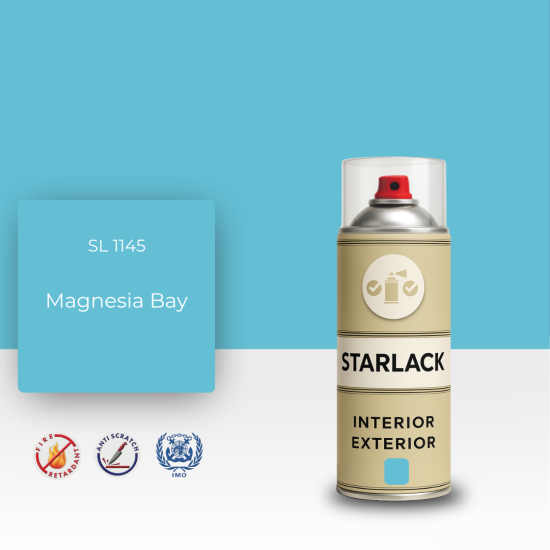 STARLACK SL 1145 MAGNESİA BAY SPREY BOYA 400 ML STARLACK SL 1145 MAGNESİA BAY SPREY BOYA 400 ML