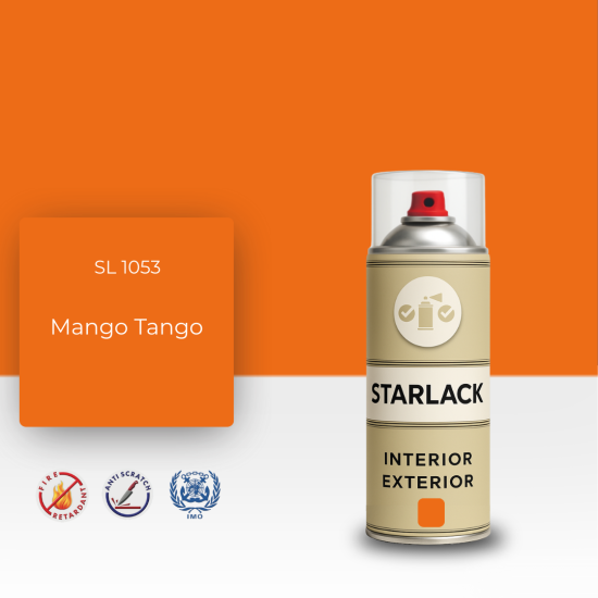 STARLACK SL 1053 MANGO TANGO SPREY BOYA 400 ML STARLACK SL 1053 MANGO TANGO SPREY BOYA 400 ML