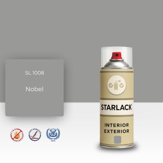 STARLACK SL 1008 NOBEL SPREY BOYA 400 ML STARLACK SL 1008 NOBEL SPREY BOYA 400 ML