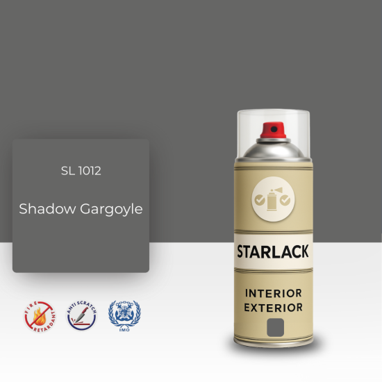 STARLACK SL 1012 SHADOW GARGOYLE SPREY BOYA 400 ML STARLACK SL 1012 SHADOW GARGOYLE SPREY BOYA 400 ML