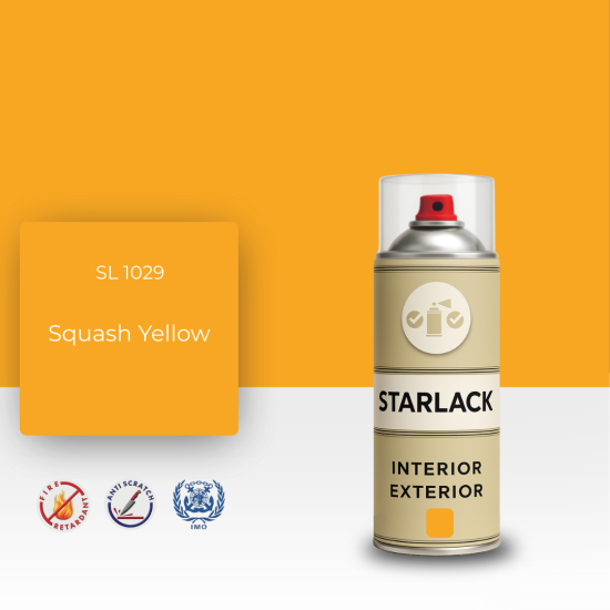STARLACK SL 1029 SQUASH YELLOW SPREY BOYA 400 ML STARLACK SL 1029 SQUASH YELLOW SPREY BOYA 400 ML