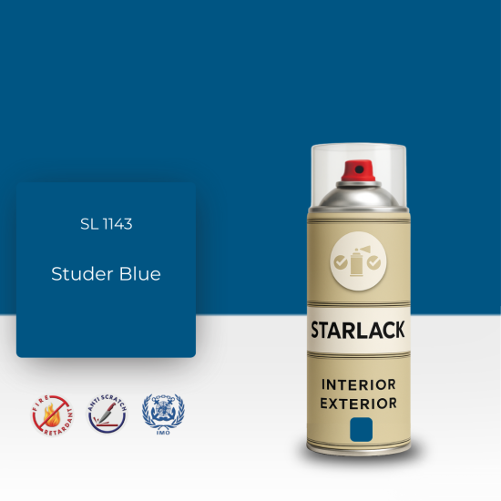 STARLACK SL 1143 STUDER BLUE SPREY BOYA 400 ML STARLACK SL 1143 STUDER BLUE SPREY BOYA 400 ML
