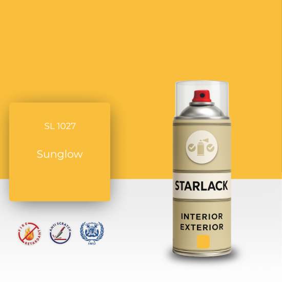 STARLACK SL 1027 SUNGLOW SPREY BOYA 400 ML STARLACK SL 1027 SUNGLOW SPREY BOYA 400 ML