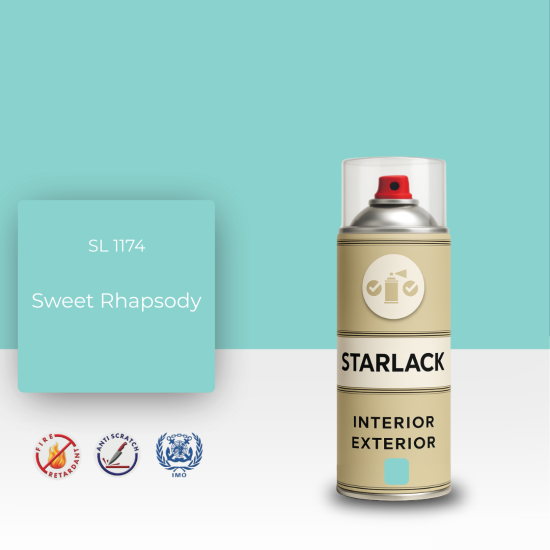 STARLACK SL 1174 SWEET RHAPSODY SPREY BOYA 400 ML STARLACK SL 1174 SWEET RHAPSODY SPREY BOYA 400 ML