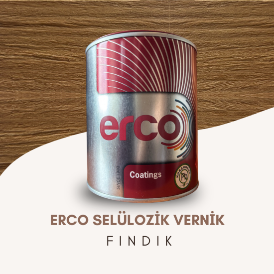 ERCO SELÜLOZİK RENKLİ VERNİK FINDIK ERCO SELÜLOZİK RENKLİ VERNİK FINDIK